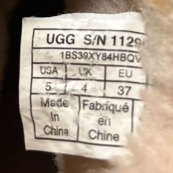 UGG Classic Mini II Boot UGG Embroidered Women's SZ 5 - Picture 5 of 5